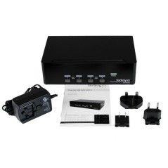 StarTech.com 4 PORT DUAL DVI USB KVM SWITCH SV431DD2DUA